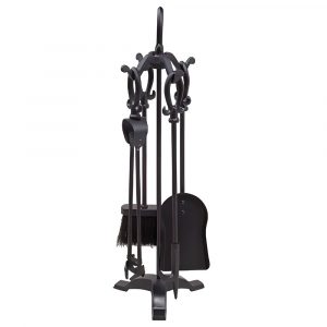 набор каминный D15016BK (60см, черный)