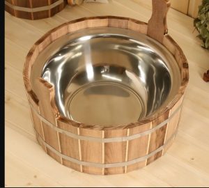 Шайка 15 л двуручная с нержавеющей вставкой Термо