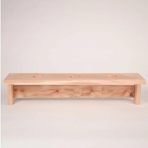 Полка для трав и веников Левада Д4, ольха, 3 отверстия