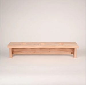 Полка для трав и веников Левада, ольха, 3 отверстия