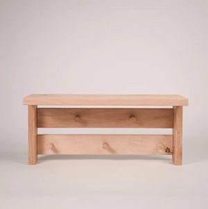 Полка Левада Д5, ольха, 2 ряда