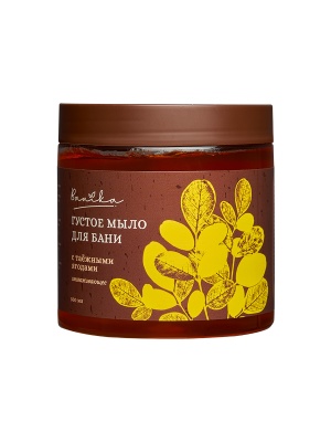Густое мыло для бани "Banika" с таежными травами омолаживающее 500мл
