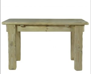 Стол "Русич" 1200х600хН780 (Прозрачный лак)