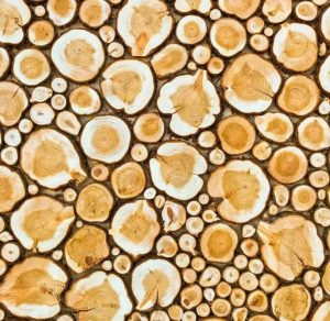 панно из можжевельника 400х400 мм