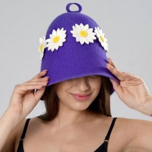 Колпак банный "Ромашки"