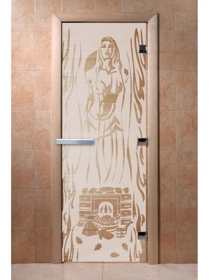 Дверь Doorwood "Горячий пар" Сатин 1900х700