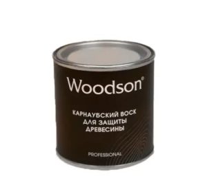 Карнаубский воск для защиты древесины Woodson 0.25л