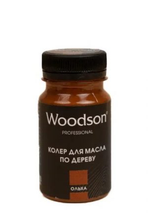 Колер для масла по дереву Woodson ольха 80мл