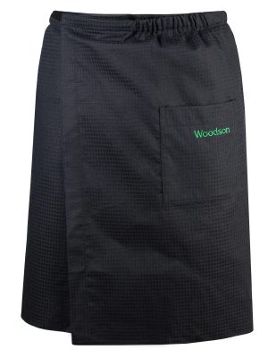 Килт Woodson черный вафельный М