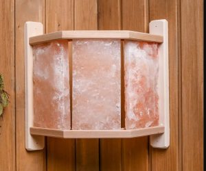 Абажур угловой с гималайской солью АГС-3