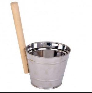 Ушат из нержавеющей стали 4л