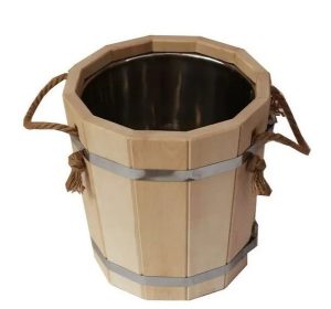 Ведро 10л с нерж. вставкой