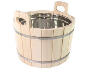 Шайка 17л с нерж. вставкой