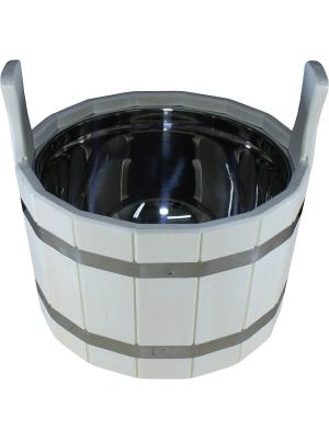 Шайка 7л двуручная с нерж. вставкой