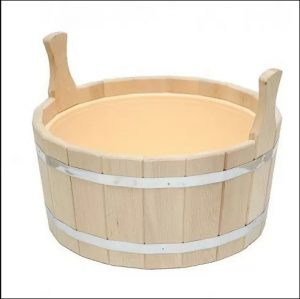 Шайка 17л с пласт вставкой