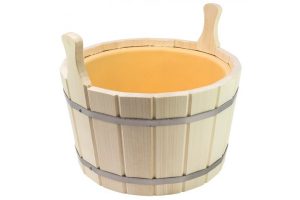 Шайка двуручная 8л с пласт. вставкой ПЛ-12