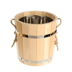 Запарник 15л с нерж. вставкой ДУБ СА-20