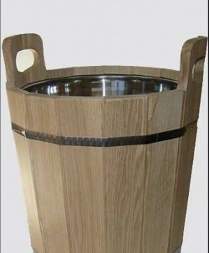 Запарник 20л с нерж. вставкой ДУБ ДЛТ-43