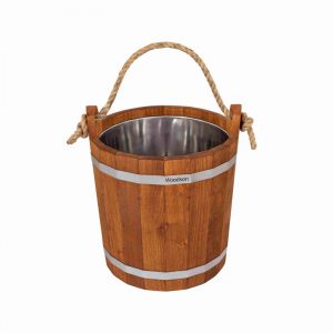 Запарник Woodson с нерж. вставкой, 16л, дуб