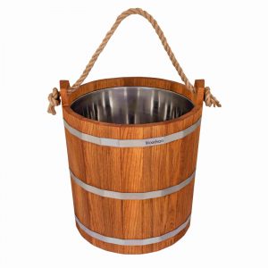 Запарник Woodson с нерж. вставкой, 20л, дуб