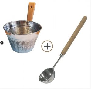 Комплект Mini Ушат 3л +черпак 0.15л