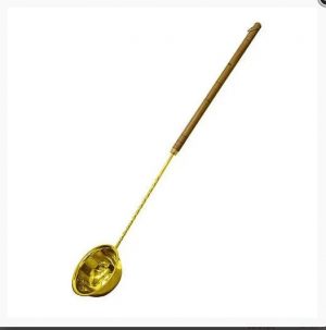 Черпак 100% латунный "Богатырь" 90см