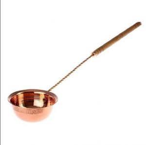 Черпак 100% медный "Богатырь" 90см