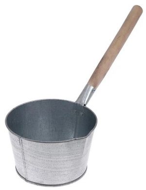 Ковш 3.5л банный оцинкованный