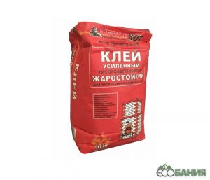 Клей усиленный "Терракот" жаростойкий, 10кг