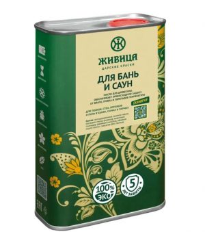 Масло по дереву для бань и саун "Живица" 1л