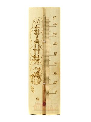 Термометр ТСС-4, полукруг (зеленый)