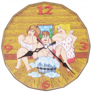 Часы "Трио" цветные