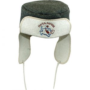 Ушанка "Начальник", войлок