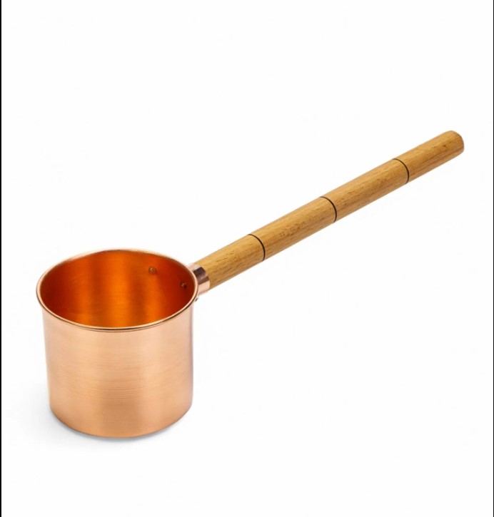 Ковш 0.2л малый медь