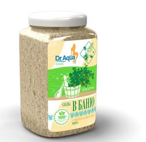 Соль морская природная Мята 850гр