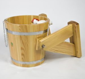 Обливное устройство из листв. малое натур. 12л