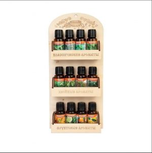 Полка с маслами "Коллекция ароматов"