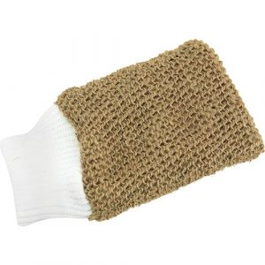 Мочалка Рукавица, джутовая 23х11