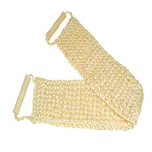 Мочалка сизаль МАКСИ с деревянными ручками