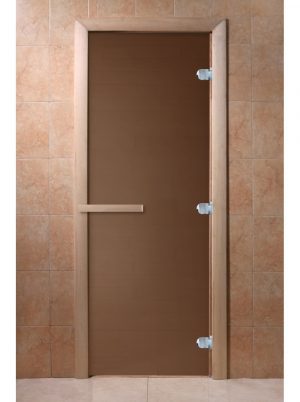 Дверь Doorwood "Теплая ночь" Бронза мат 1900х700 Хвоя