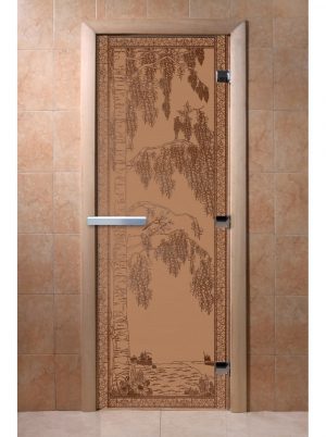 Дверь Doorwood "Березка" Бронза мат 1900х700