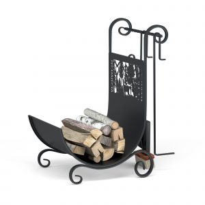 Дровница Везувий "Русский лес" D440В