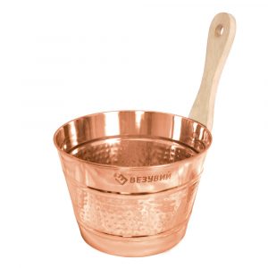 Шайка медь 4л "Русский Пар"