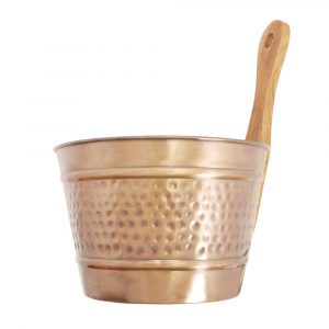 Шайка медь 4л античная "Русский Пар"