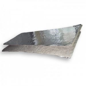 Базальтовый картон с фольгой 1000х600 (10мм) DW