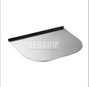 Притопочный лист (нерж.) 400х600