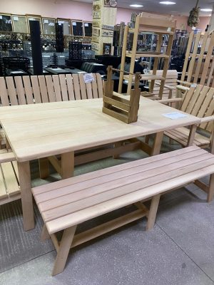 Стол прямоугольный, 140х80хh75, ольха