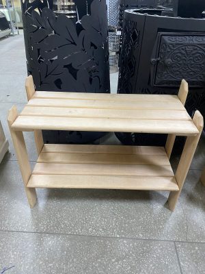 Подставка под обувь 2 яруса, 55х70х30, ольха