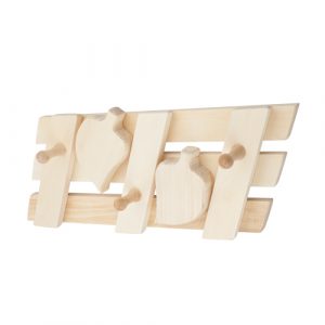 Вешалка "Лист" 3кр