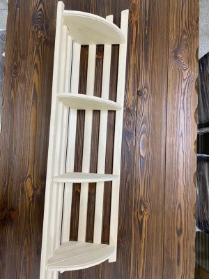 Полка угловая 4 ярусная НОВИНКА